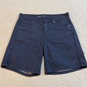 Toad&Co Women’s Lola Dark Blue Jean Shorts